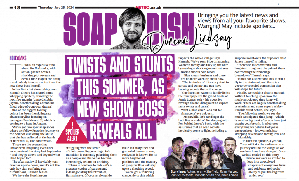 Twists And Stunts This Summer, As New Show Boss Reveals All…